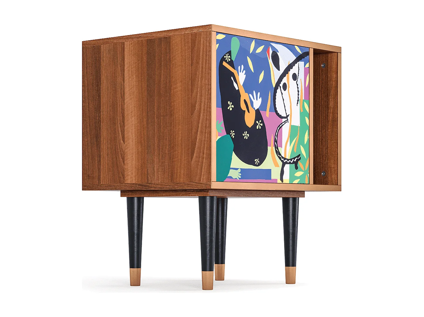 Table de nuit - 57х69х48 cm - S2 - La Tristesse du Roi, Noyer