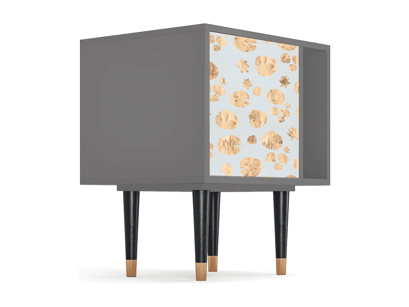 Table de nuit - 57х69х48 cm - S2 - Blue Giraffe, Gris