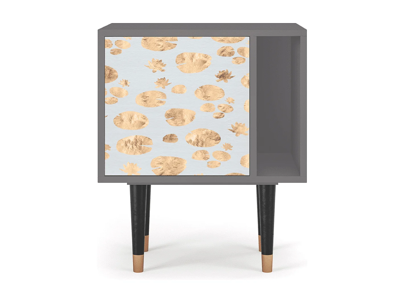 Table de nuit - 57х69х48 cm - S2 - Blue Giraffe, Gris