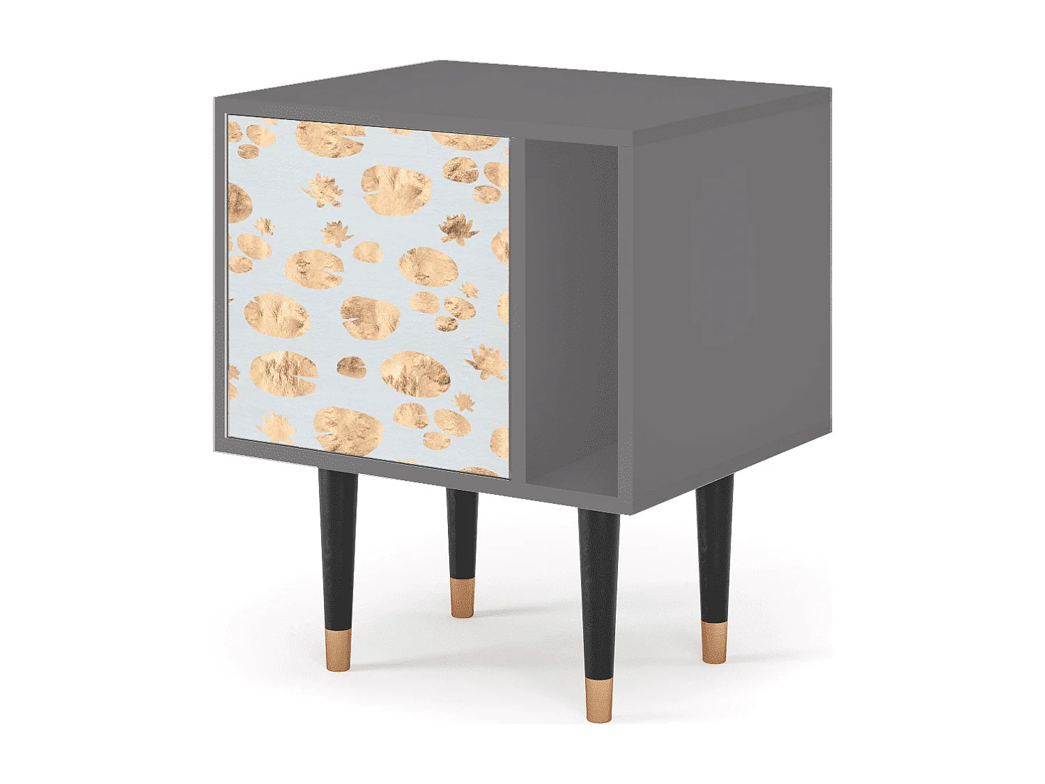 Table de nuit - 57х69х48 cm - S2 - Blue Giraffe, Gris
