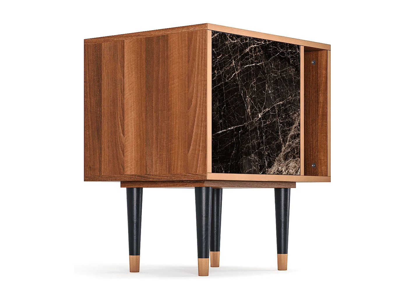 Table de nuit - 57х69х48 cm - S2 - Night Abyss, Noyer