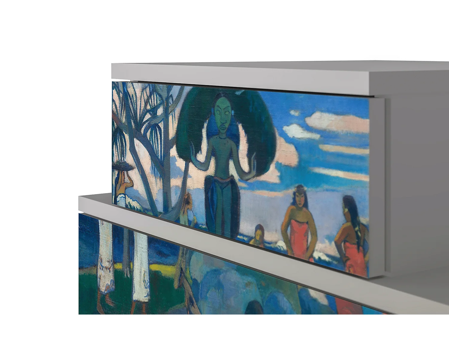 Nachtkastje - 58х58х41 cm - NS1 - Day of the God, Grijs