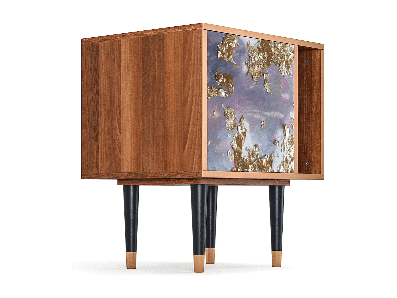 Criado-mudo - 57х69х48 cm - S2 - Planet Earth, Nogueira