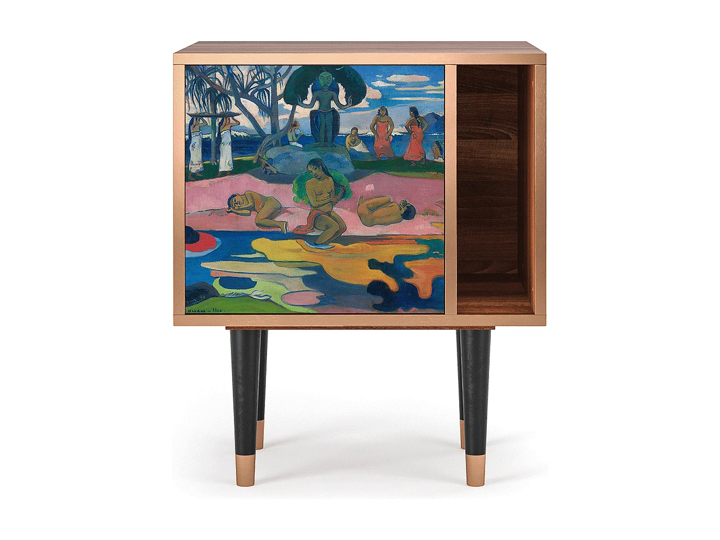 Nachtkastje - 57х69х48 cm - S2 - Day of the God, Walnoot