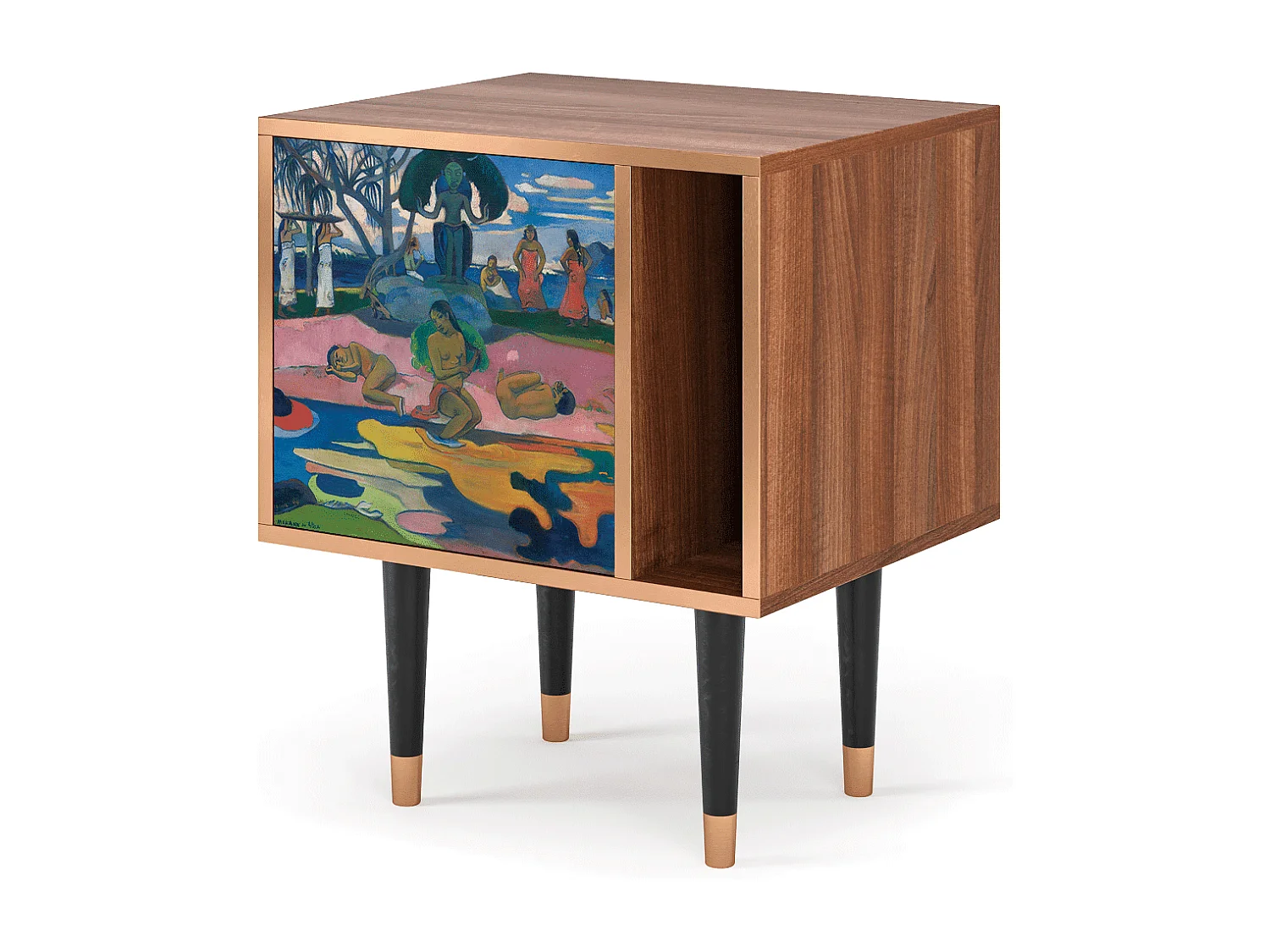 Comodino - 57х69х48 cm - S2 - Day of the God, Noce