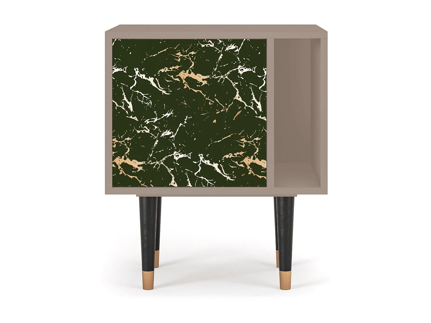 Criado-mudo - 57х69х48 cm - S2 - Amazon Forest, Latte