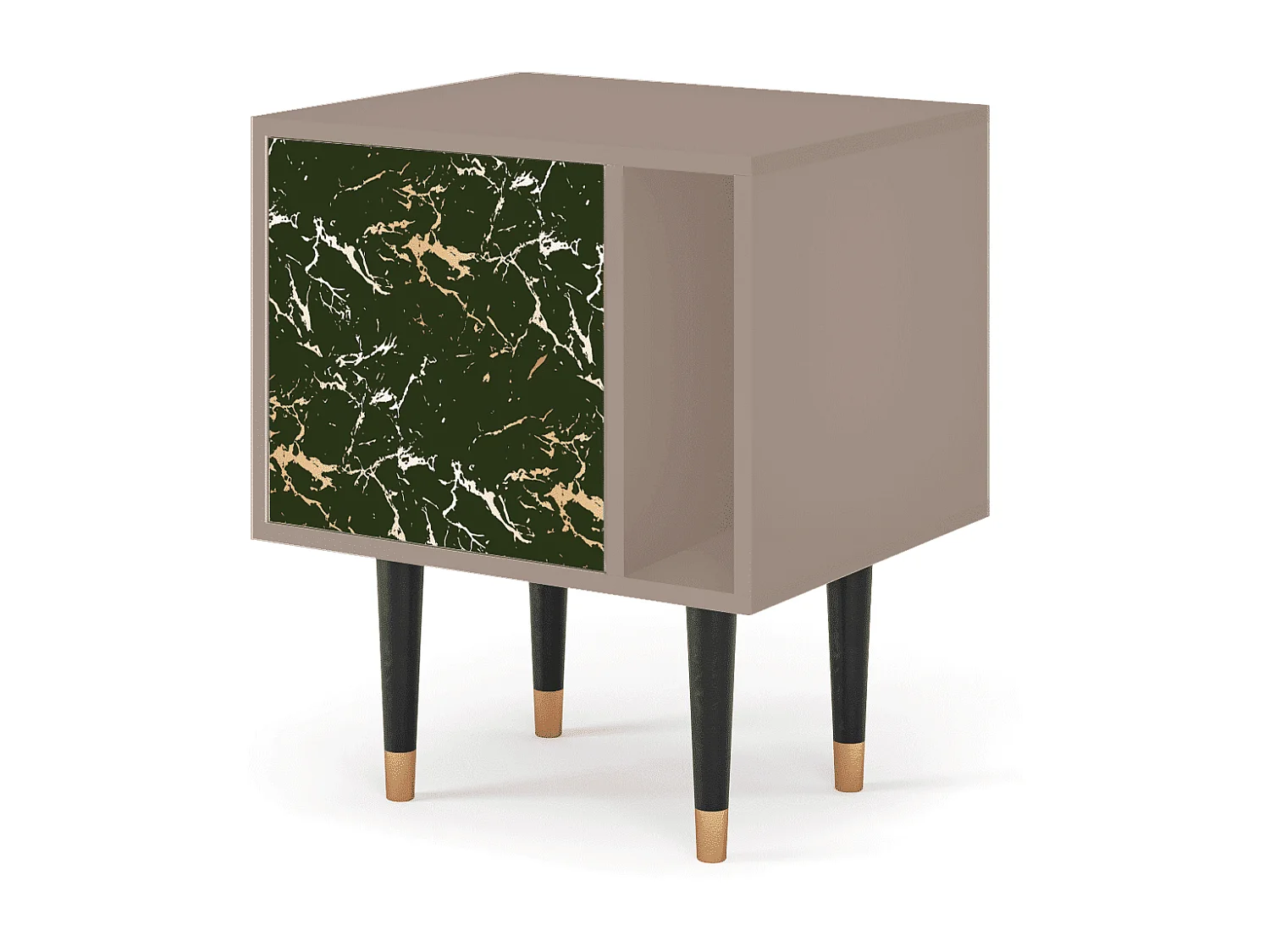 Table de nuit - 57х69х48 cm - S2 - Amazon Forest, Latte