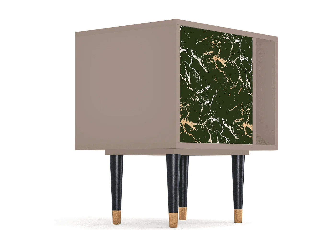 Stolik nocny - 57х69х48 cm - S2 - Amazon Forest, Latte