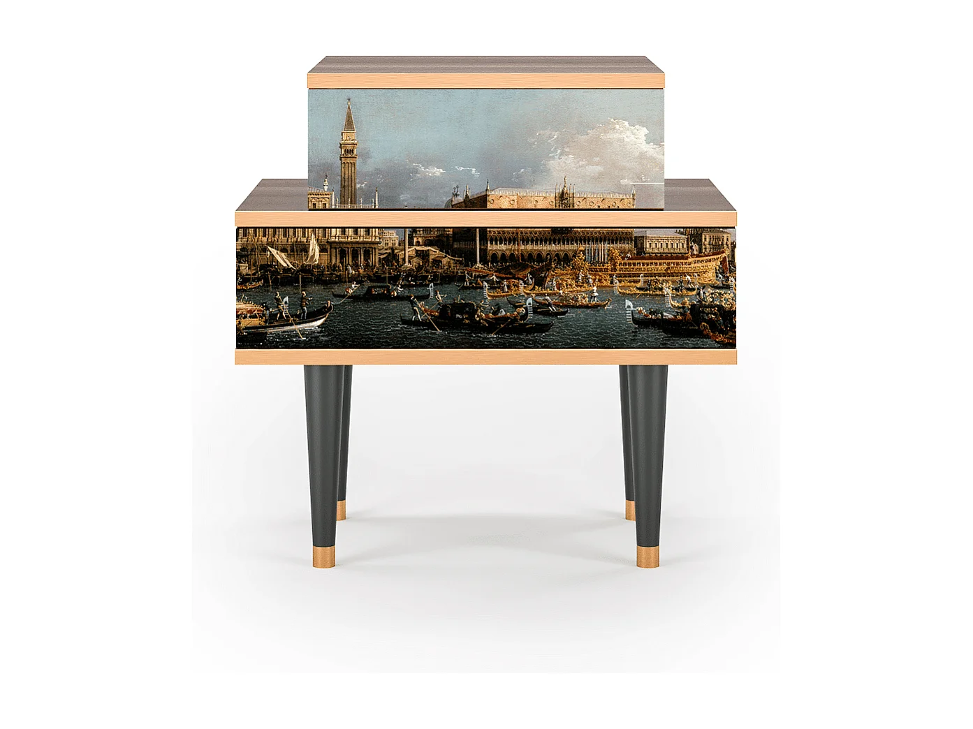 Nachttisch - 58х58х41 cm - NS1 - The Bucintoro, Walnuss