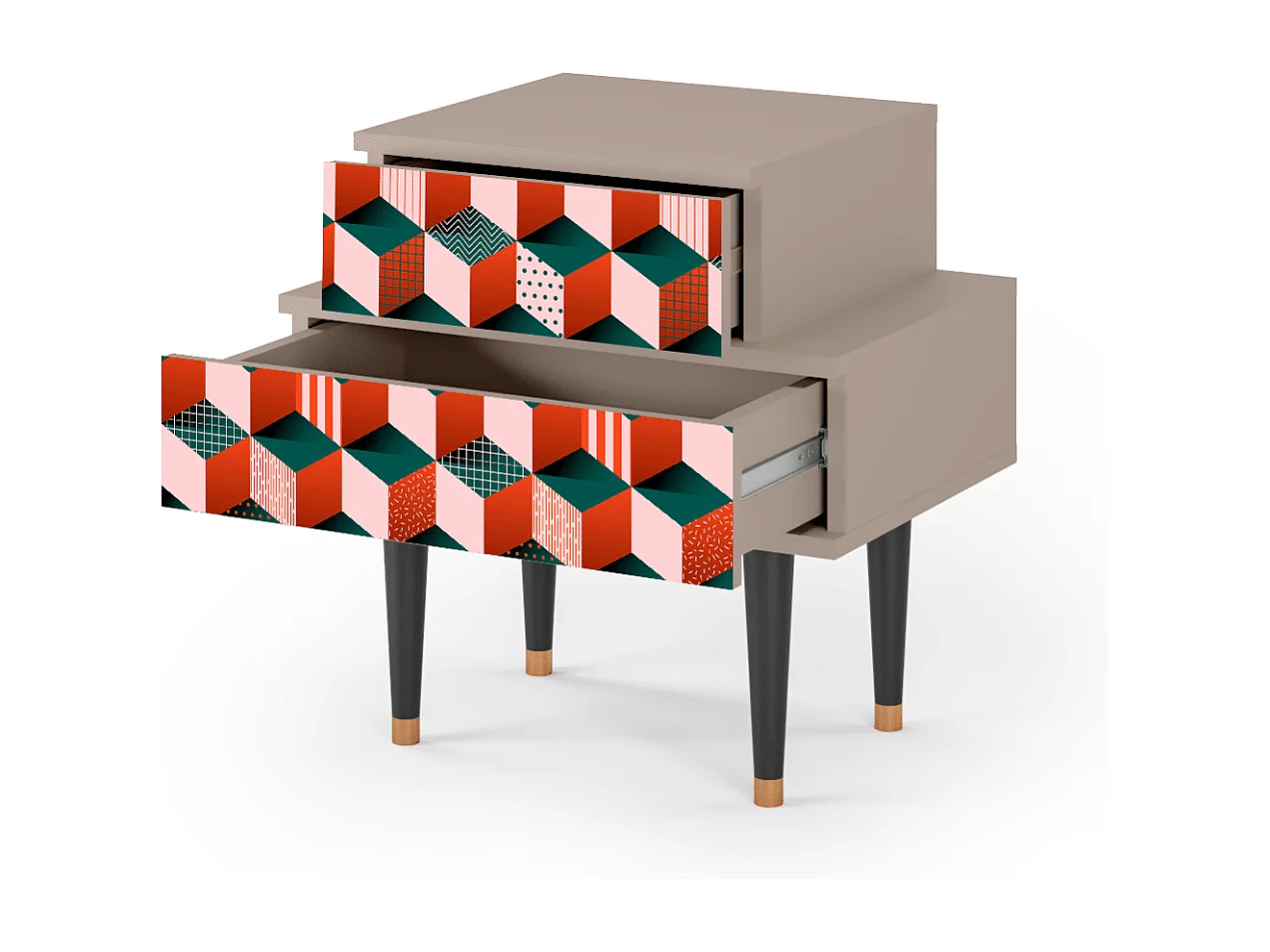 Table de nuit - 58х58х41 cm - NS1 - Pepsi-Cola, Latte