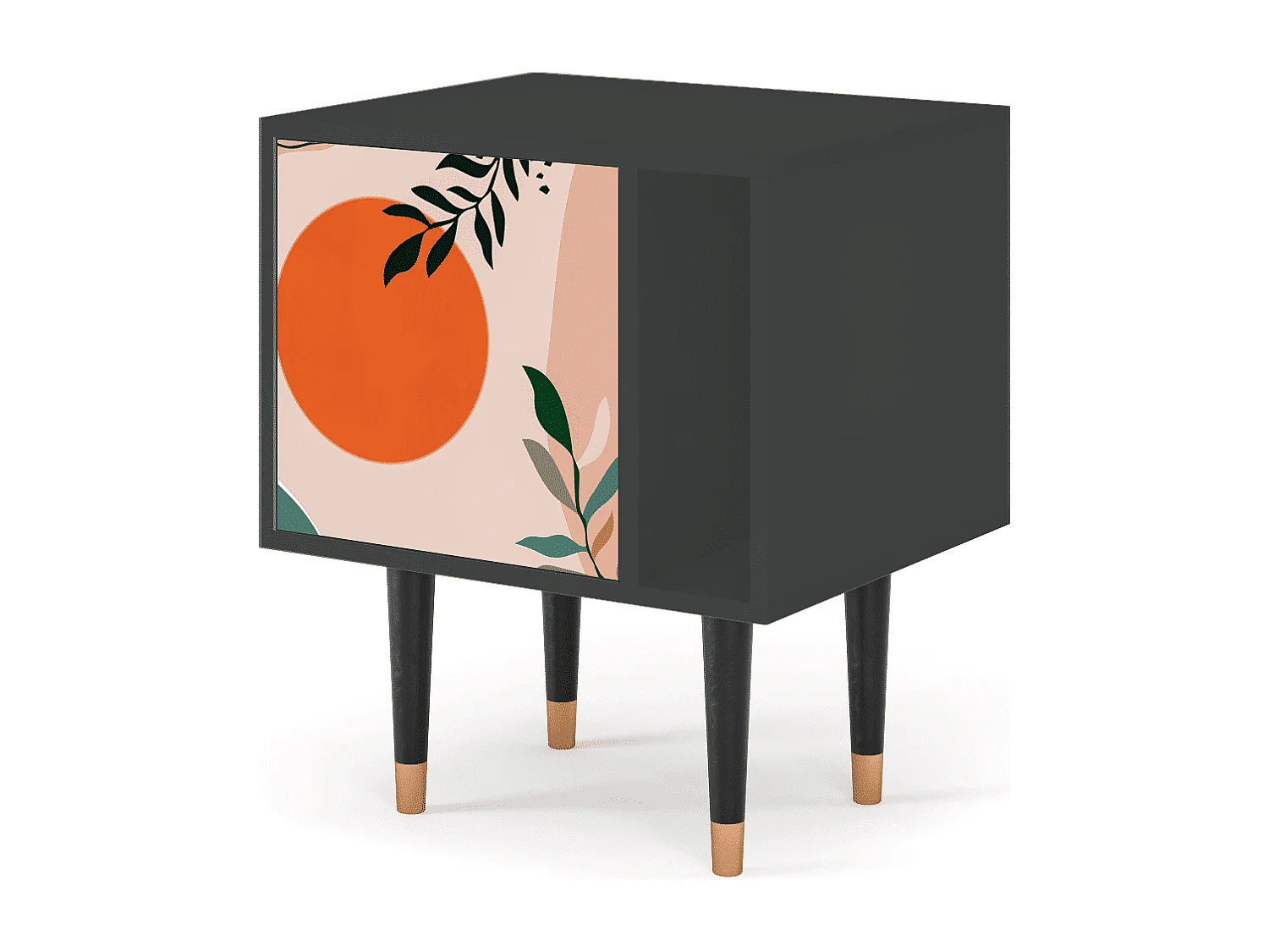 Nachttisch - 57х69х48 cm - S2 - Artwork, Anthrazit