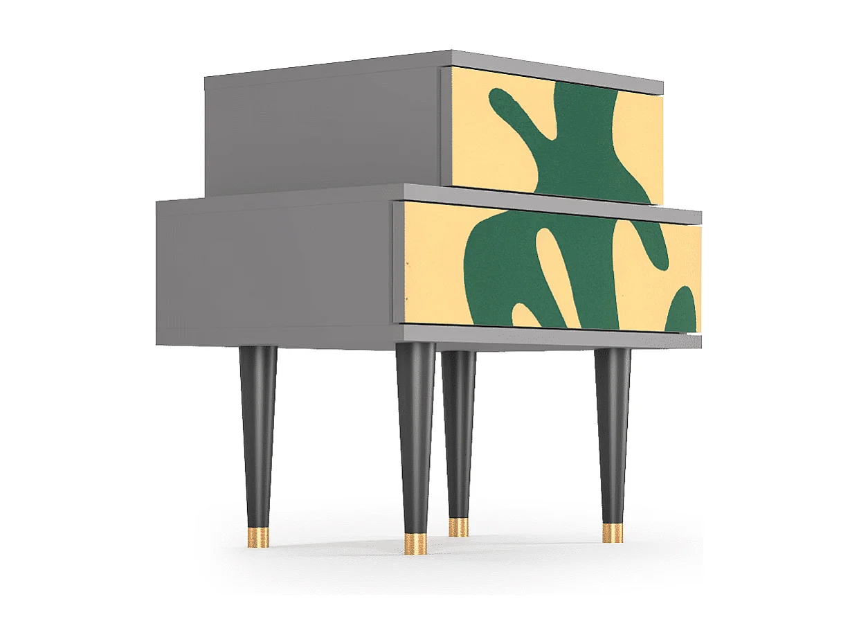 Criado-mudo - 58х58х41 cm - NS1 - Constellations by Arp, Cinza