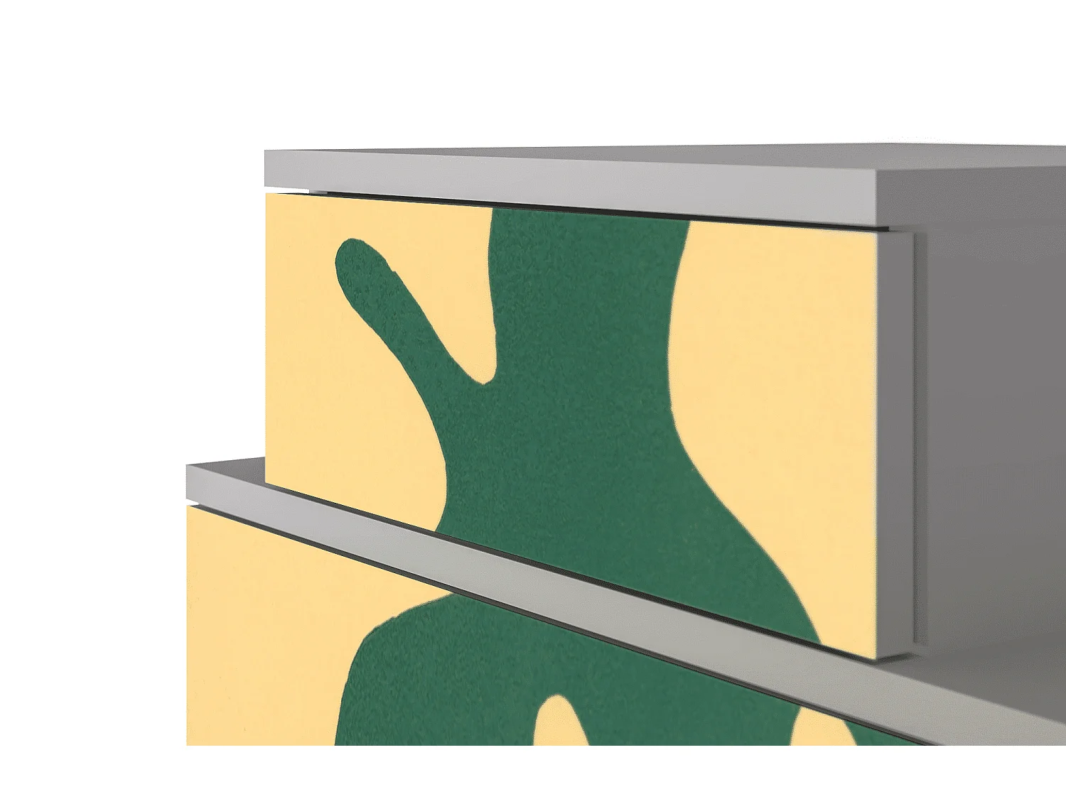 Criado-mudo - 58х58х41 cm - NS1 - Constellations by Arp, Cinza