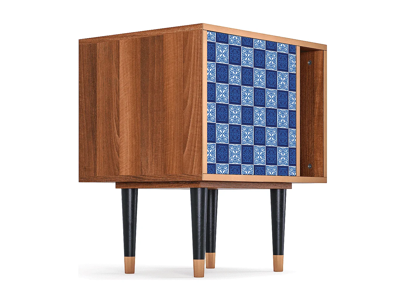 Table de nuit - 57х69х48 cm - S2 - Light Path, Noyer