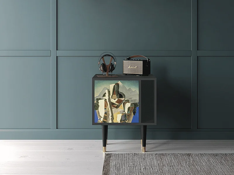 Criado-mudo - 57х69х48 cm - S2 - The Cubist Paintings , Antracite