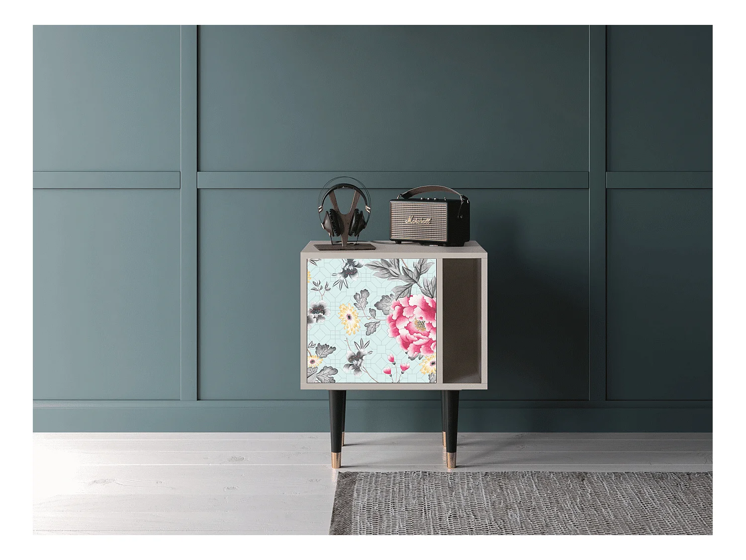 Table de nuit - 57х69х48 cm - S2 - Sky Garden, Sable