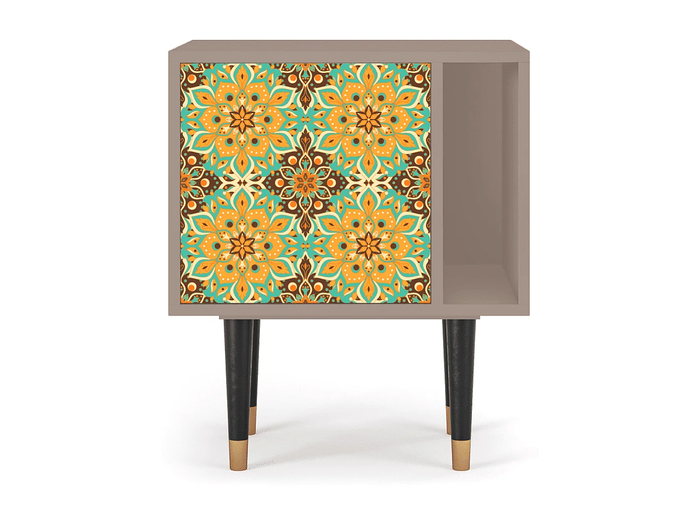 Table de nuit - 57х69х48 cm - S2 - Indian Spices, Latte