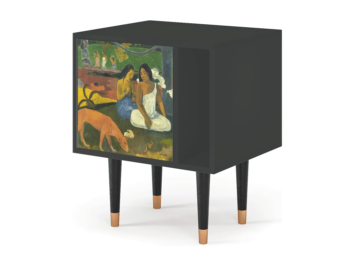 Nachtkastje - 57х69х48 cm - S2 - Arearea , Antraciet