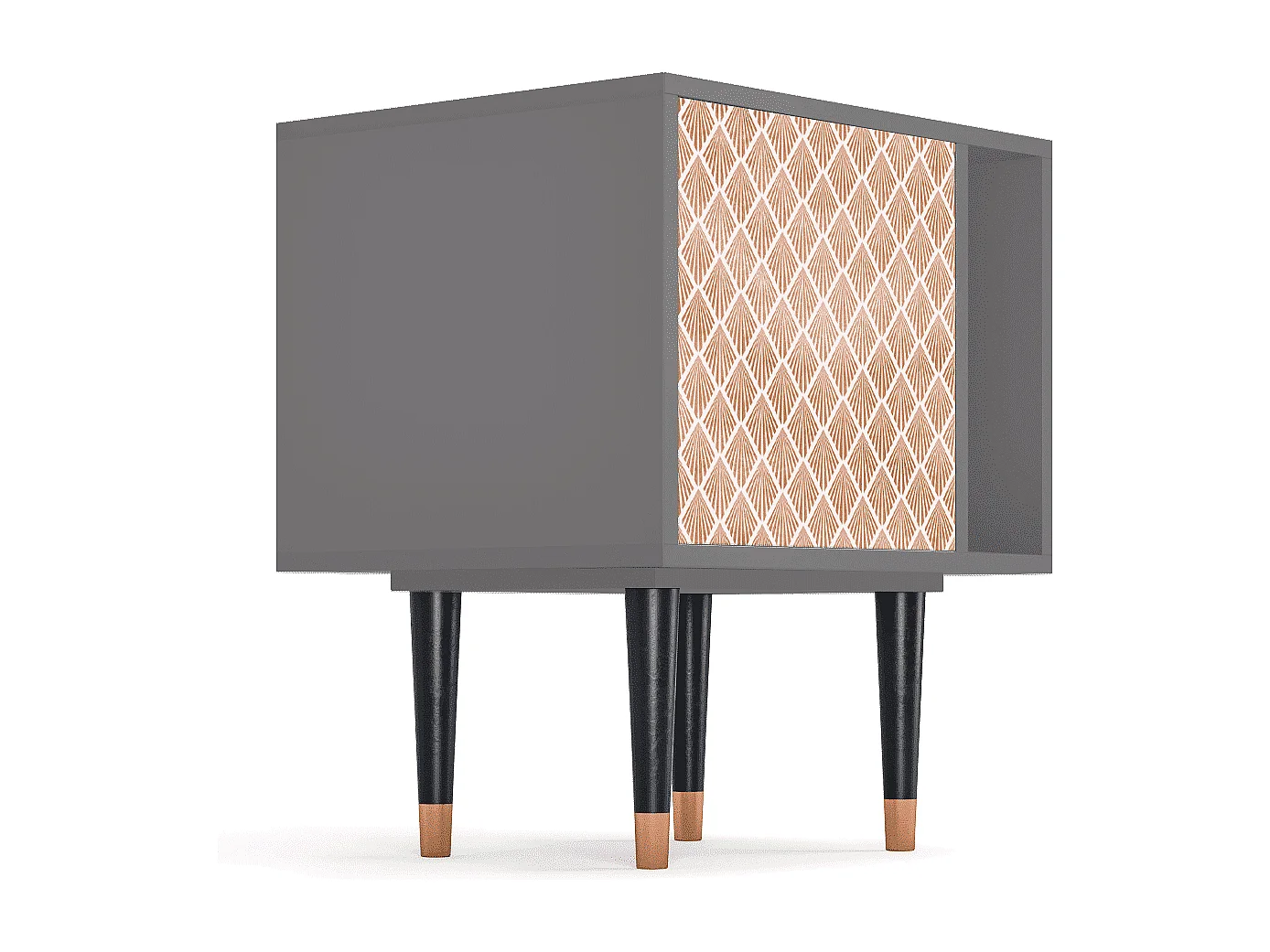 Nachttisch - 57х69х48 cm - S2 - Pastel Sunrise, Grau