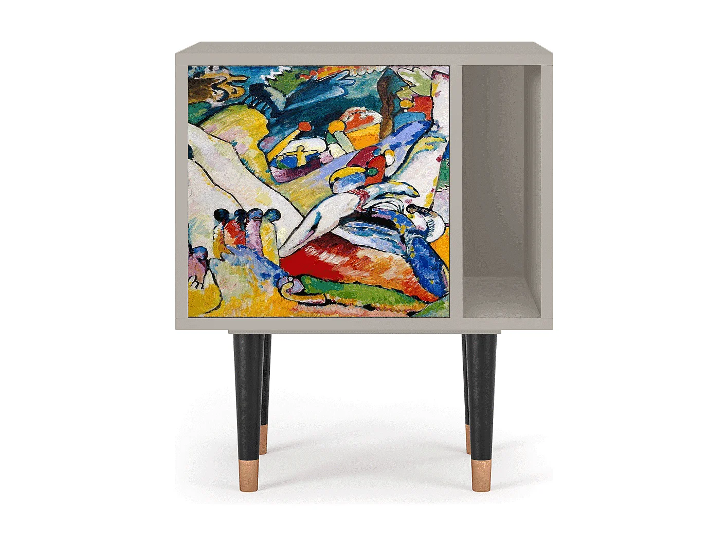 Nachtkastje - 57х69х48 cm - S2 - Improvisation 26  , Zand