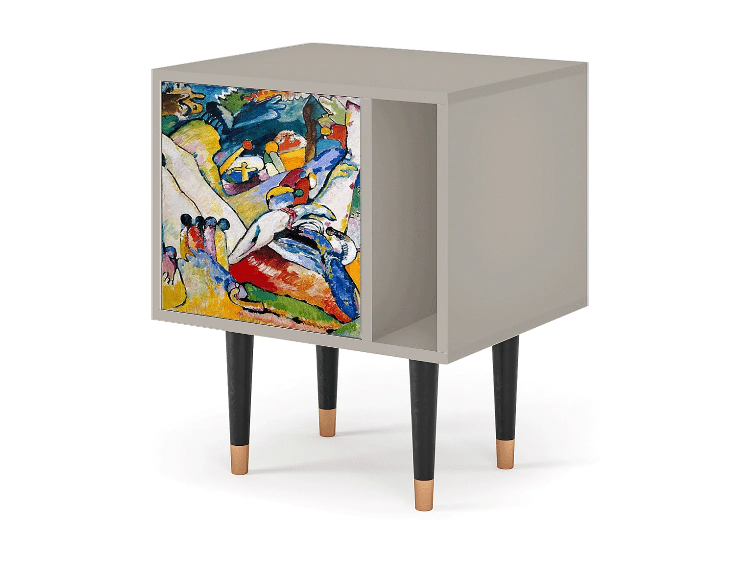 Nachtkastje - 57х69х48 cm - S2 - Improvisation 26  , Zand