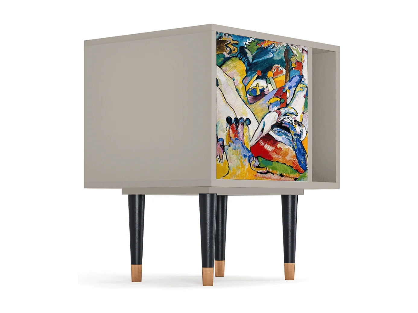 Nachtkastje - 57х69х48 cm - S2 - Improvisation 26  , Zand