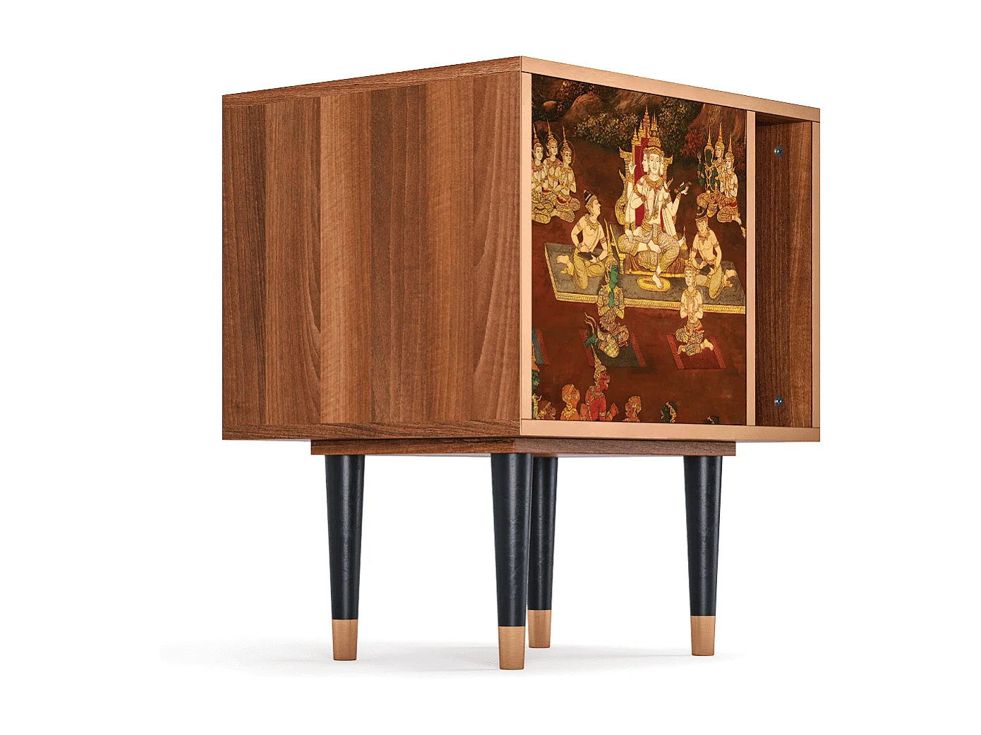 Table de nuit - 57х69х48 cm - S2 - Malyavan, Noyer