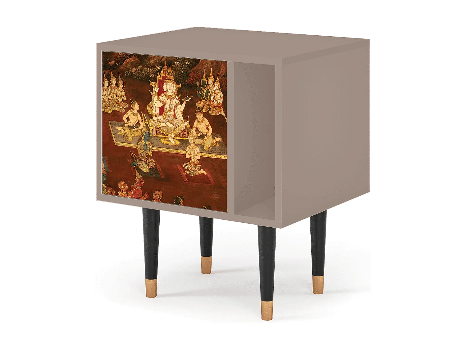 Table de nuit - 57х69х48 cm - S2 - Malyavan, Latte