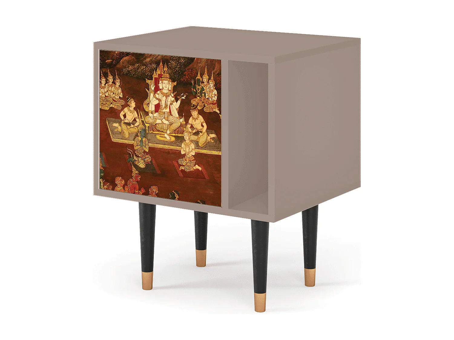 Table de nuit - 57х69х48 cm - S2 - Malyavan, Latte