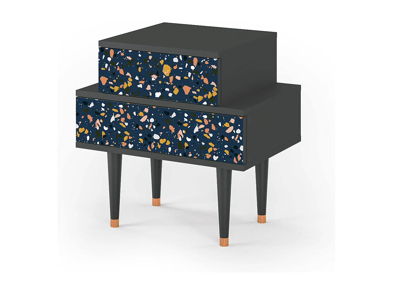 Nachttisch - 58х58х41 cm - NS1 - Night Sky Langhterns, Anthrazit