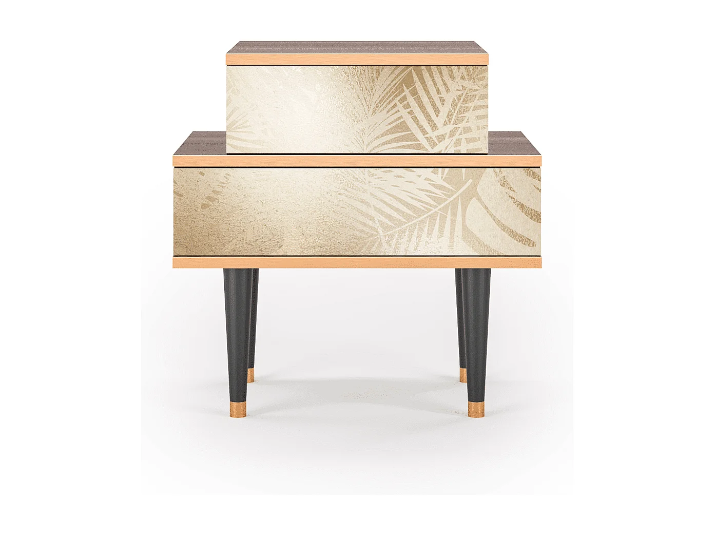 Table de nuit - 58х58х41 cm - NS1 - Plant of the Dessert, Noyer