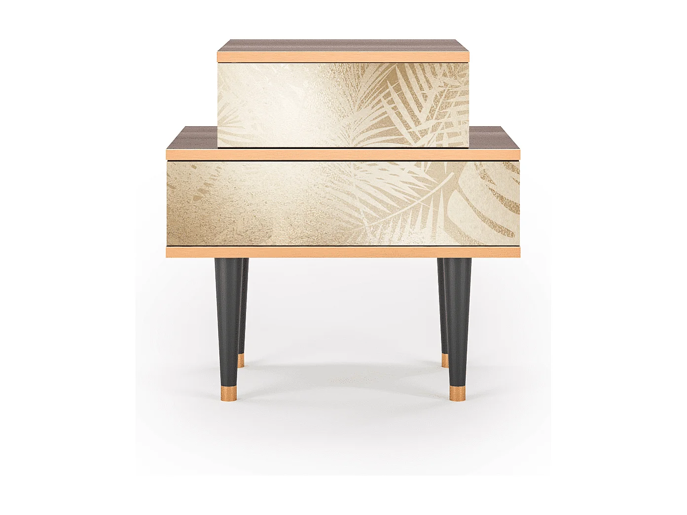 Table de nuit - 58х58х41 cm - NS1 - Plant of the Dessert, Noyer