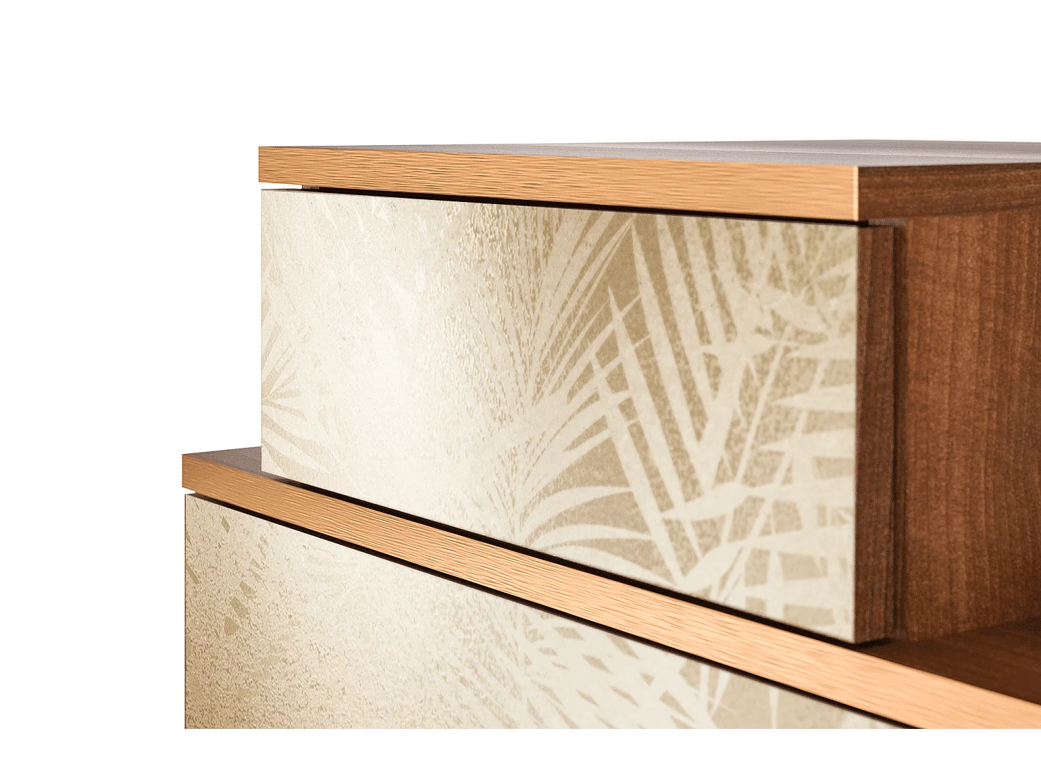 Table de nuit - 58х58х41 cm - NS1 - Plant of the Dessert, Noyer