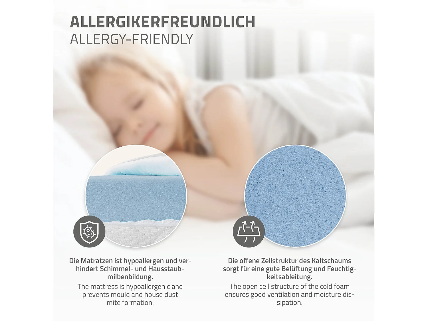 Lit d'enfants 70x140 cm blanc forme de maison en bois de pin massif avec matelas housse amovible sommier à lattes anti-chute pour filles garçons