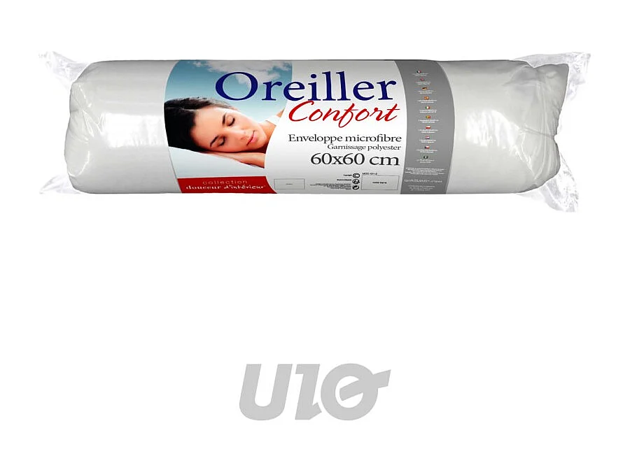 Oreiller "Confort" 60x60cm Blanc