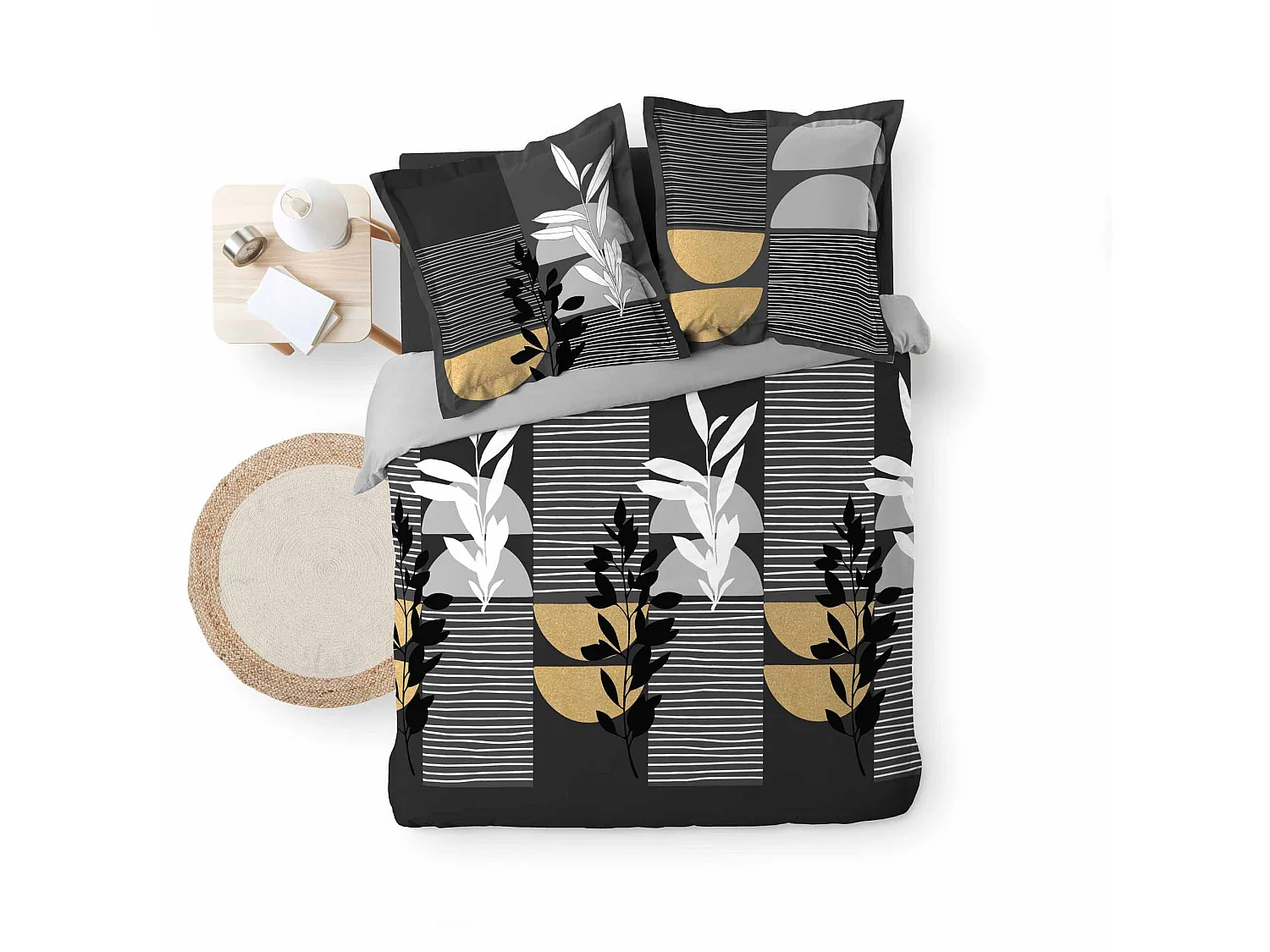 Parure housse couette 240 x 220 cm Asiore