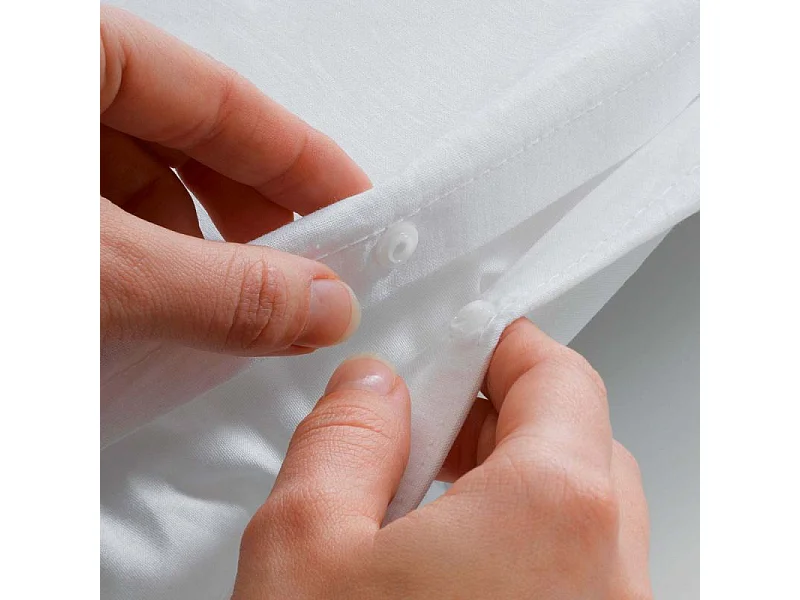 Housse de Couette "Lina" 140x200cm Charbon