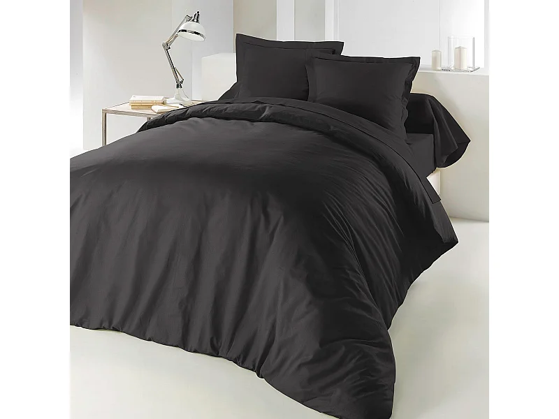 Housse de Couette "Lina" 240x220cm Charbon