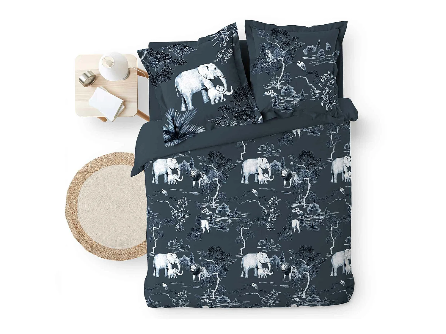 Parure housse couette + Taies Zambie