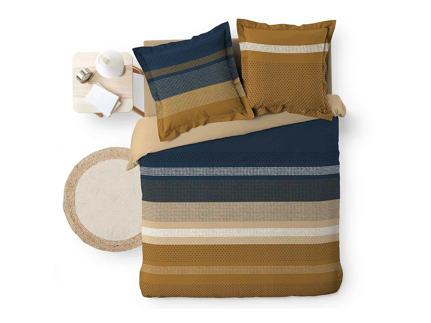 Parure housse couette 240 x 220 cm Ethnique