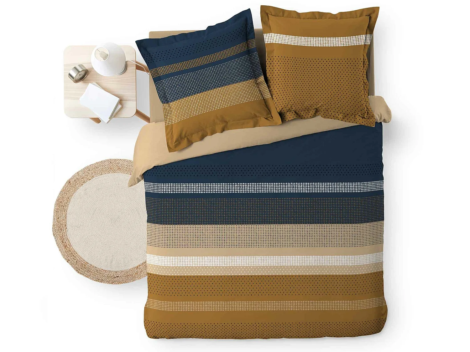 Parure housse couette 240 x 220 cm Ethnique