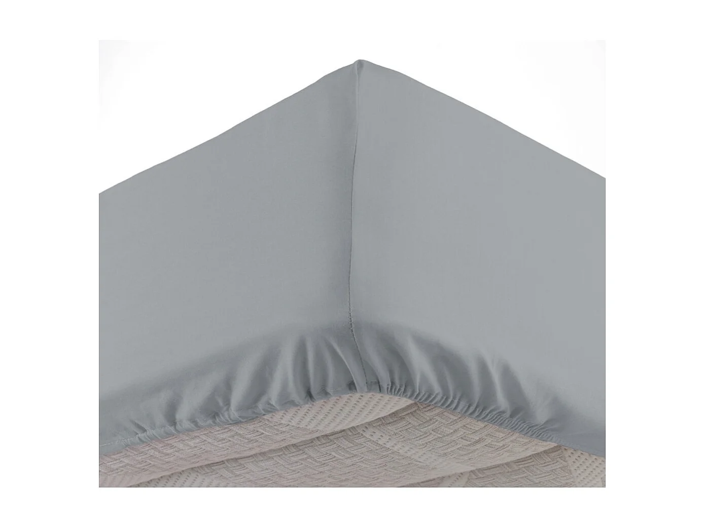 Drap Housse "Lina" 140x190cm Gris