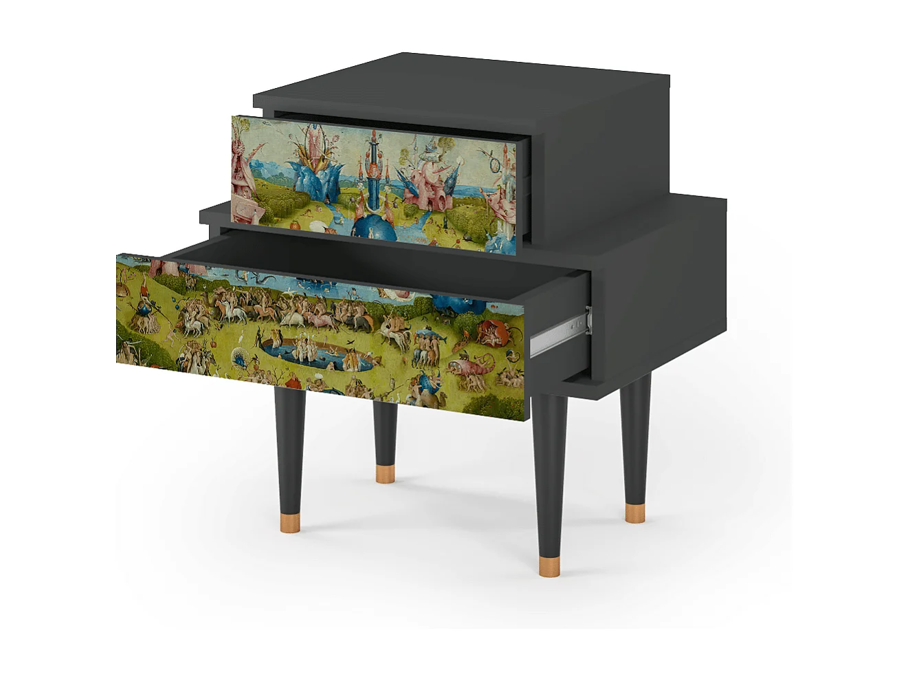 Comodino - 58х58х41 cm - NS1 - The Garden 2 by Bosch, Antracite