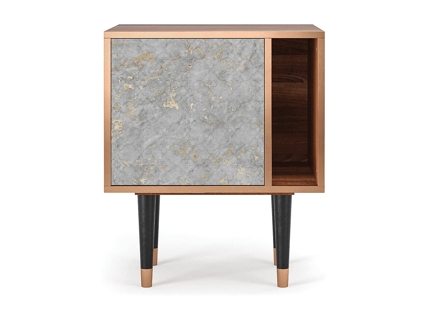 Table de nuit - 57х69х48 cm - S2 - Mariana Trench, Noyer
