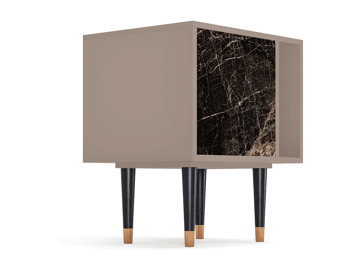 Table de nuit - 57х69х48 cm - S2 - Night Abyss, Latte