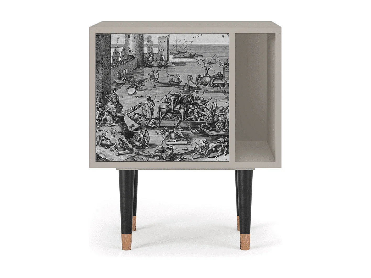 Table de nuit - 57х69х48 cm - S2 - Saint Martin, Sable