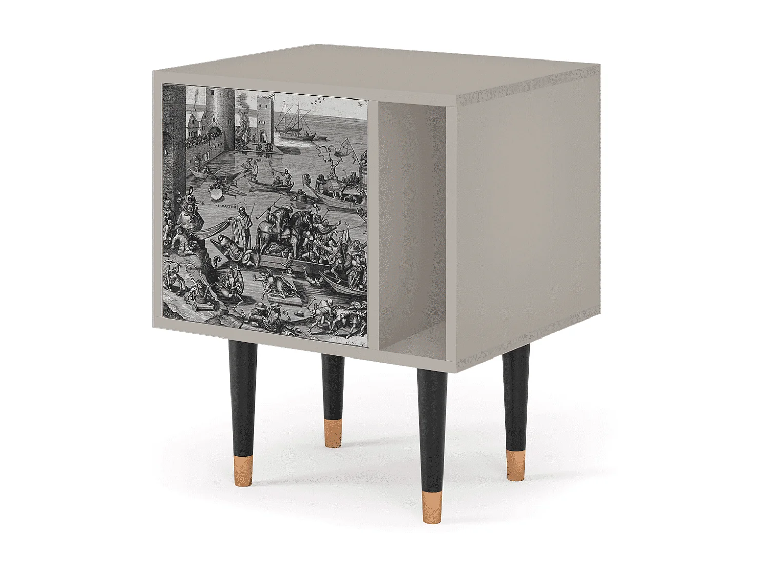 Table de nuit - 57х69х48 cm - S2 - Saint Martin, Sable