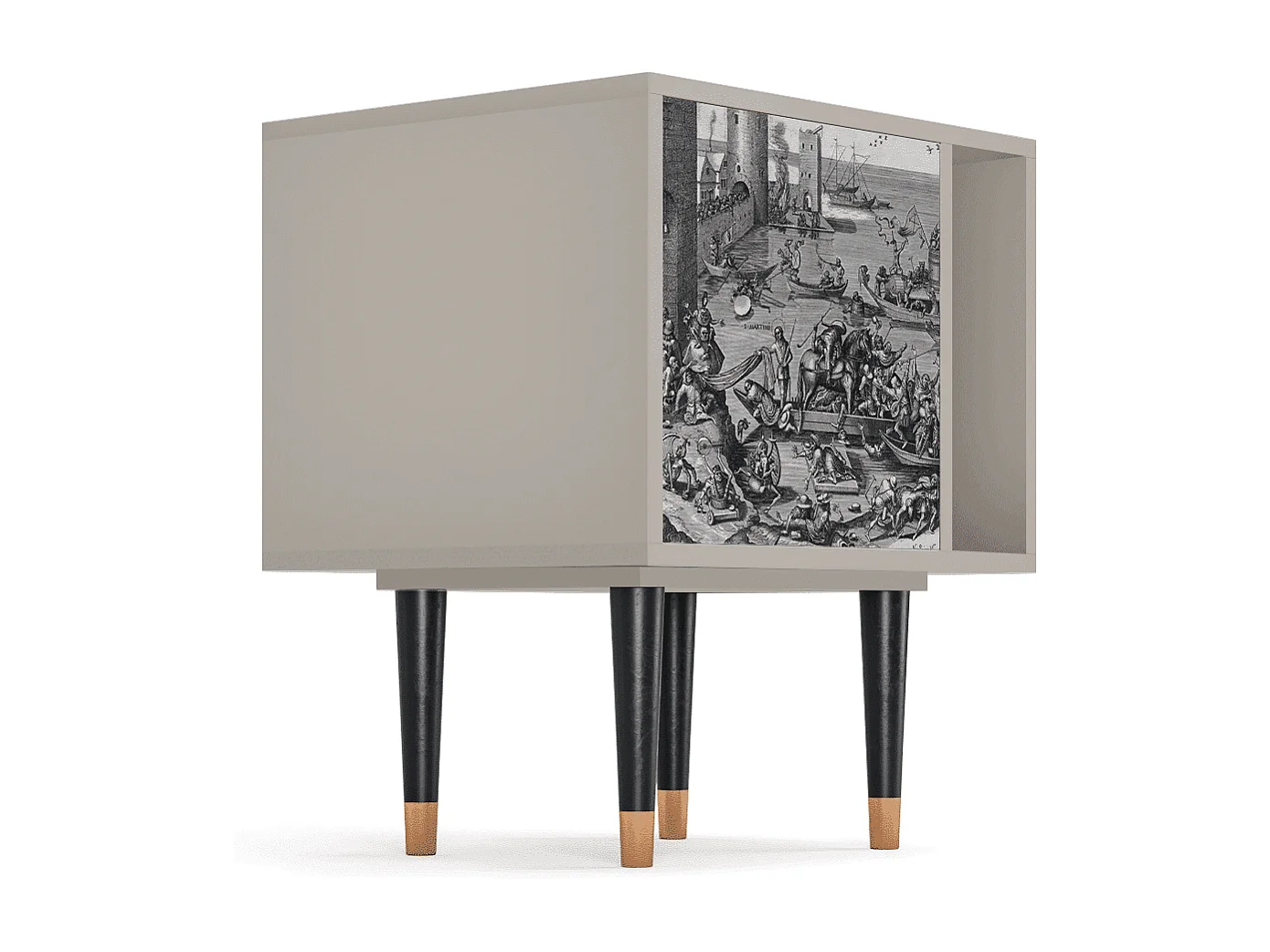 Table de nuit - 57х69х48 cm - S2 - Saint Martin, Sable