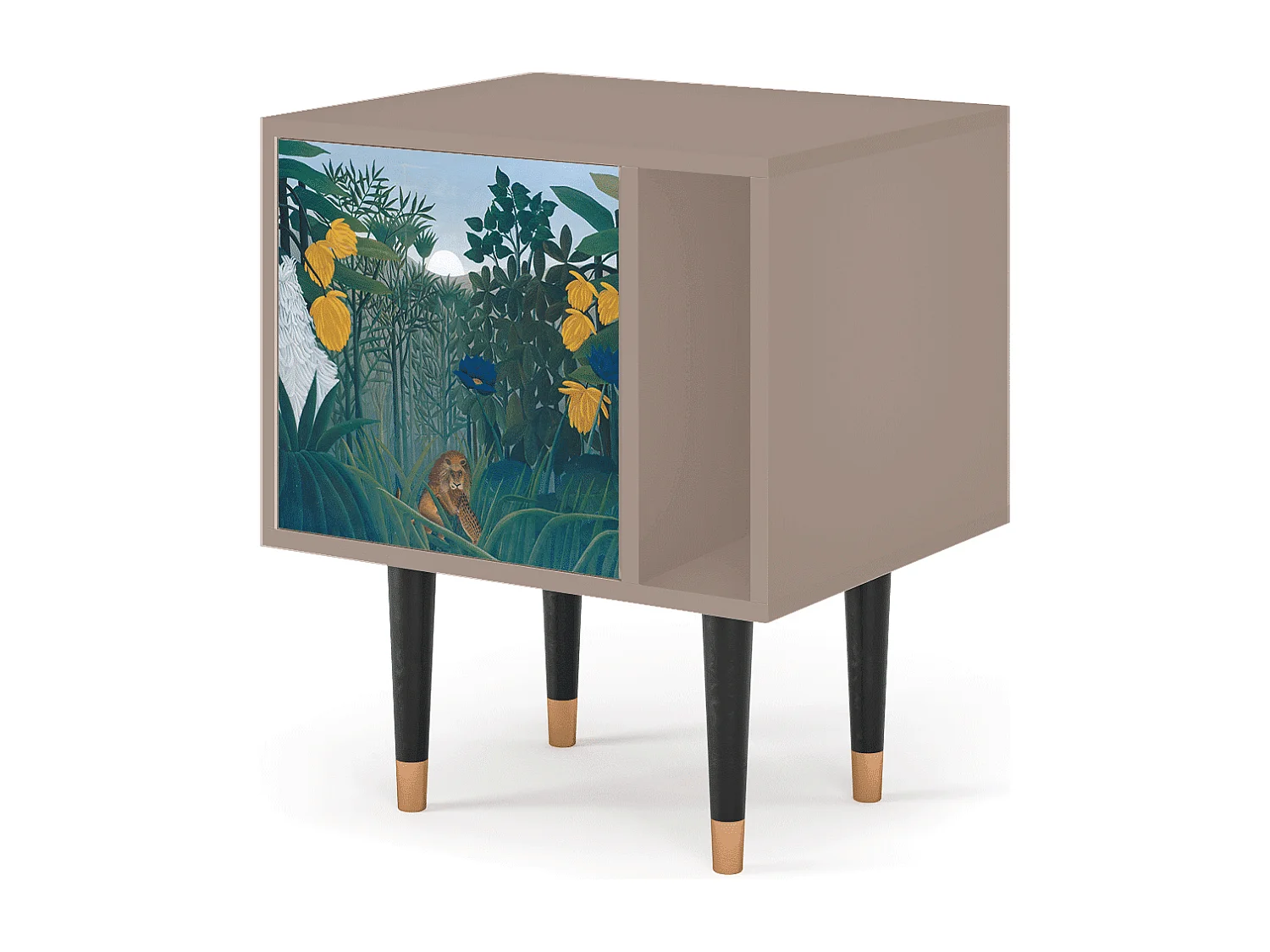 Table de nuit - 57х69х48 cm - S2 - The Repast of the Lion, Latte