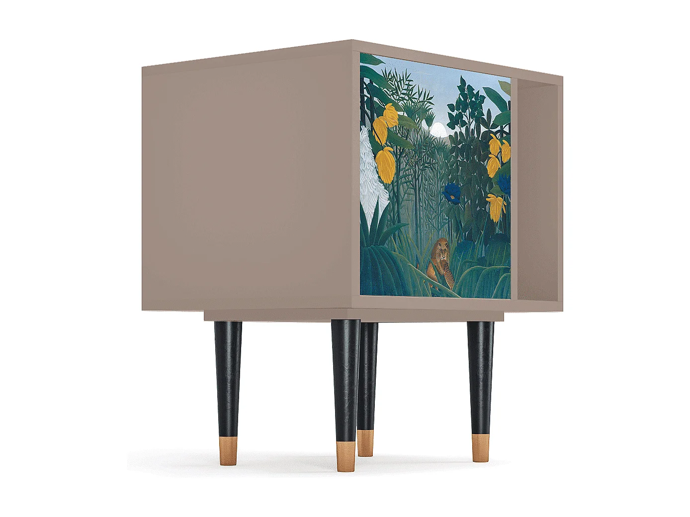 Table de nuit - 57х69х48 cm - S2 - The Repast of the Lion, Latte